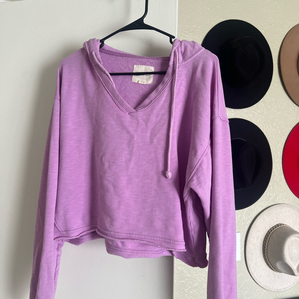American Eagle Outfitters Lilac Women's Hoodie